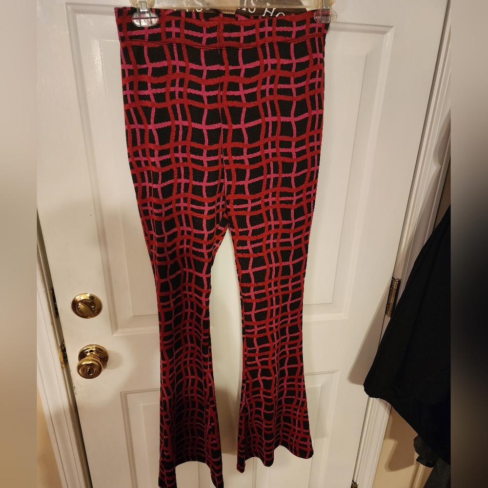 Cute colorful flare pants!